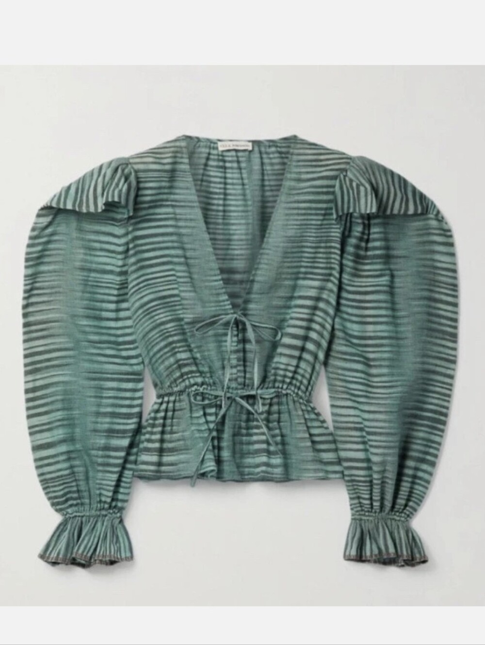 Ulla Johnson Ophelia Peplum Blouse